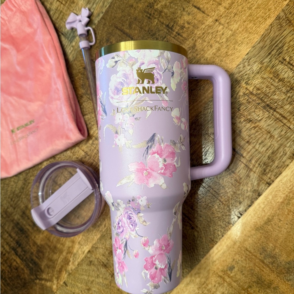 Stanley x Love Shack Fancy Collab 40 oz tumbler